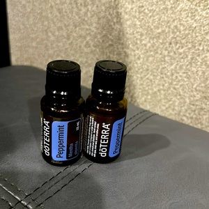 Doterra Peppermint Essential Oil.